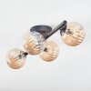 Chehalis Deckenleuchte Glas 10 cm Bernsteinfarben, 4-flammig