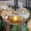Mertola Hängeleuchte Glas 20 cm Bernsteinfarben, 4-flammig