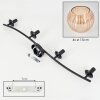 Koyoto Deckenleuchte Glas 15 cm Bernsteinfarben, 4-flammig
