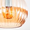 Koyoto Deckenleuchte Glas 15 cm Bernsteinfarben, 4-flammig
