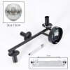 Ripoll Deckenleuchte Glas 15 cm Chrom, Klar, Rauchfarben, 3-flammig