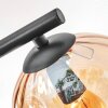 Koyoto Deckenleuchte Glas 15 cm Bernsteinfarben, Klar, Rauchfarben, 3-flammig