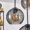 Koyoto Hängeleuchte Glas 20 cm Rauchfarben, 4-flammig