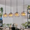 Koyoto Hängeleuchte Glas 25 cm Bernsteinfarben, Klar, 4-flammig