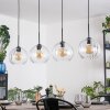 Koyoto Hängeleuchte Glas 25 cm Klar, 4-flammig