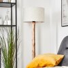 Bassagoda Stehleuchte 35 cm Naturfarben, Schwarz, 1-flammig