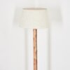 Bassagoda Stehleuchte 45 cm Naturfarben, Schwarz, 1-flammig