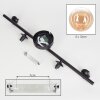 Chehalis Deckenleuchte Glas 12 cm Bernsteinfarben, 5-flammig