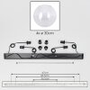 Koyoto Hängeleuchte Glas 30 cm Klar, 4-flammig
