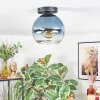 Koyoto Deckenleuchte Glas 20 cm Blau, Klar, 1-flammig