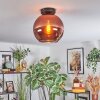 Koyoto Deckenleuchte Glas 25 cm Kupferfarben, 1-flammig