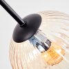 Koyoto Deckenleuchte Glas 15 cm Bernsteinfarben, Klar, 6-flammig