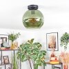 Koyoto Deckenleuchte Glas 25 cm Grün, 1-flammig