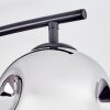 Ripoll Deckenleuchte Glas 15 cm Chrom, Rauchfarben, 4-flammig