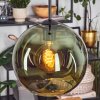 Koyoto Hängeleuchte Glas 25 cm Grün, 1-flammig