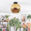 Koyoto Deckenleuchte Glas 30 cm Gold, 1-flammig