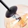 Koyoto Deckenleuchte Glas 15 cm Bernsteinfarben, 6-flammig