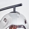 Ripoll Deckenleuchte Glas 15 cm Bernsteinfarben, Rauchfarben, 4-flammig