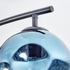 Ripoll Deckenleuchte Glas 15 cm Blau, Chrom, Grün, Kupferfarben, Rauchfarben, 4-flammig