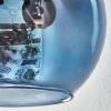 Koyoto Deckenleuchte Glas 15 cm Blau, Grün, Kupferfarben, 4-flammig