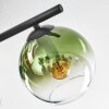Koyoto Deckenleuchte Glas 15 cm Blau, Grün, Klar, Kupferfarben, 4-flammig