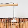 Cando Stehleuchte 35 cm Naturfarben, Weiß, 1-flammig