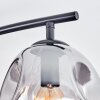 Ripoll Deckenleuchte Glas 15 cm Bernsteinfarben, Klar, Rauchfarben, 4-flammig