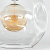 Ripoll Deckenleuchte Glas 30 cm Klar, 1-flammig