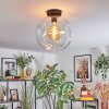 Ripoll Deckenleuchte Glas 30 cm Klar, 1-flammig