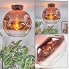 Ripoll Deckenleuchte Glas 30 cm Klar, Kupferfarben, 1-flammig