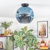 Ripoll Deckenleuchte Glas 30 cm Blau, 1-flammig