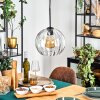 Koyoto Hängeleuchte Glas 25 cm Klar, 1-flammig