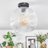 Ripoll Deckenleuchte Glas 30 cm Klar, 1-flammig