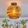 Ripoll Deckenleuchte Glas 30 cm Gold, 1-flammig