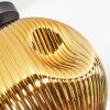 Ripoll Deckenleuchte Glas 30 cm Gold, 1-flammig