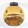 Ripoll Deckenleuchte Glas 30 cm Gold, 1-flammig