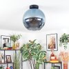 Koyoto Deckenleuchte Glas 30 cm Blau, 1-flammig
