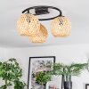 Basto Deckenleuchte 15 cm Naturfarben, 3-flammig