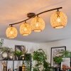 Basto Deckenleuchte 15 cm Naturfarben, 4-flammig