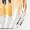 Koyoto Deckenleuchte Glas 15 cm Bernsteinfarben, Klar, 4-flammig