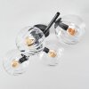 Koyoto Deckenleuchte Glas 15 cm Klar, 4-flammig