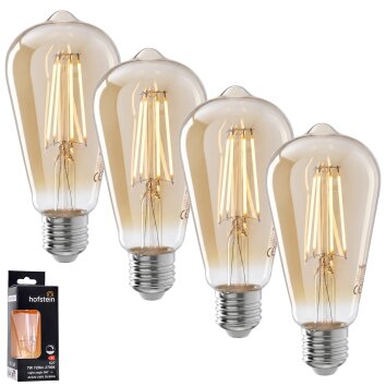 LED E27 4er Set 6 Watt 2700 Kelvin 720 Lumen