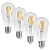 LED E27 4er Set 6 Watt 3000 Kelvin 800 Lumen