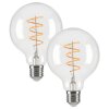 LED E27 2er Set 6 Watt 2700 Kelvin 350 Lumen