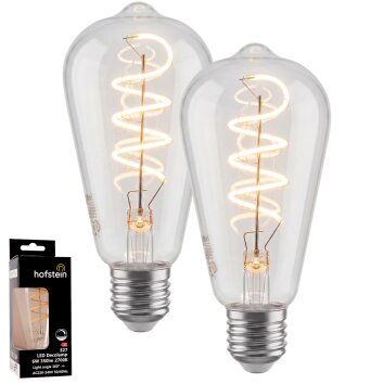 LED E27 2er Set 6 Watt 2700 Kelvin 350 Lumen