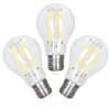 LED Leuchtmittel E27 2700 Kelvin 6,5 Watt 810 Lumen 3-er