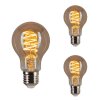 LED E27 3er Set 6 Watt 2200 Kelvin 320 Lumen