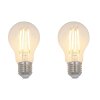 LED E27 2er Set 7 Watt 2700 Kelvin 800 Lumen