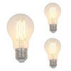 LED E27 3er Set 7 Watt 2700 Kelvin 800 Lumen
