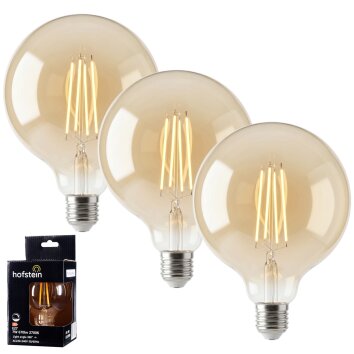 LED E27 3er Set 7 Watt 2700 Kelvin 670 Lumen